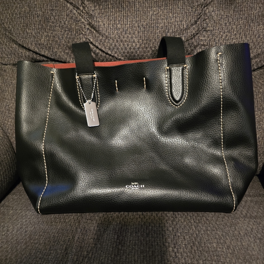 Black Coach Tote